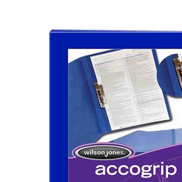 FOLDER CPALANCA CTA. AZUL OBS. ACCOGRIP P-0963 E.4 C.36